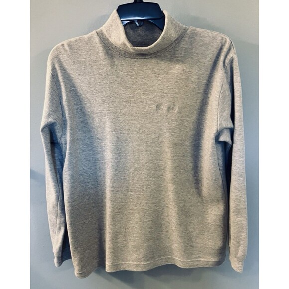 Vintage Crazy Horse Womens Gray Turtleneck Top Size Small - Picture 1 of 6